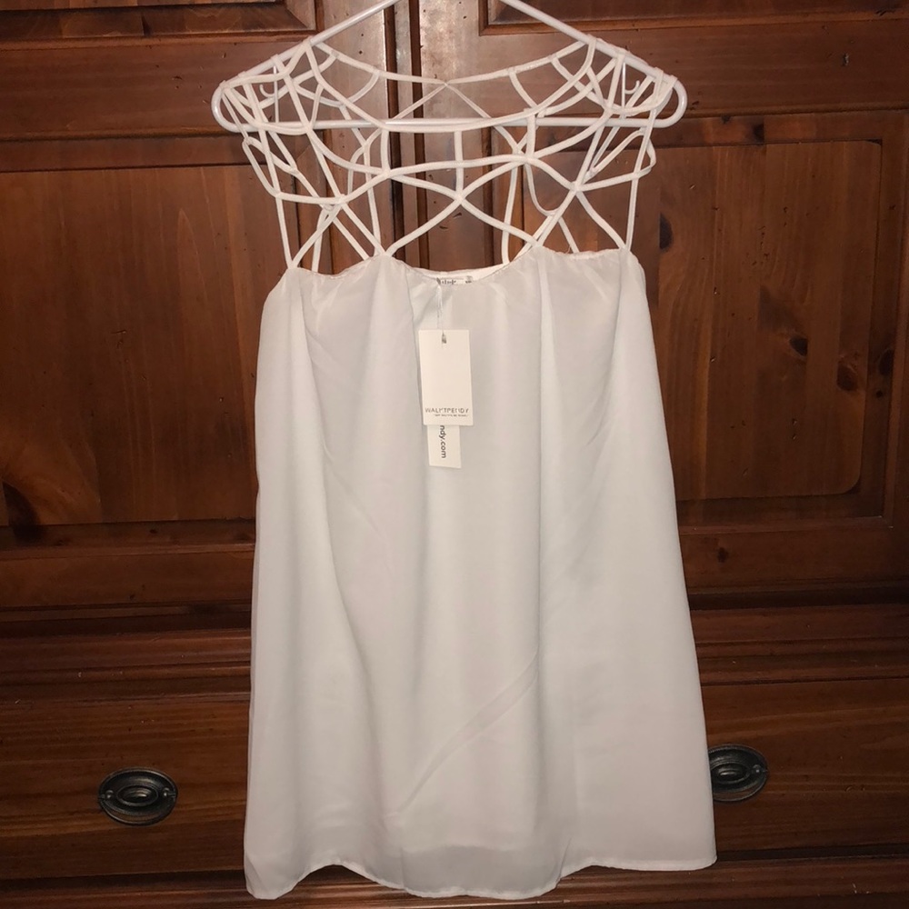 WalkTrendy geometric mini dress